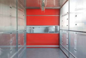 PVC rapid roll up doors