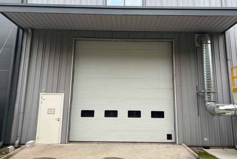 sectional industrial door