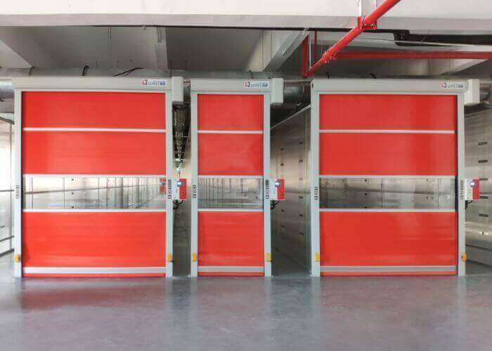 PVC high speed doors