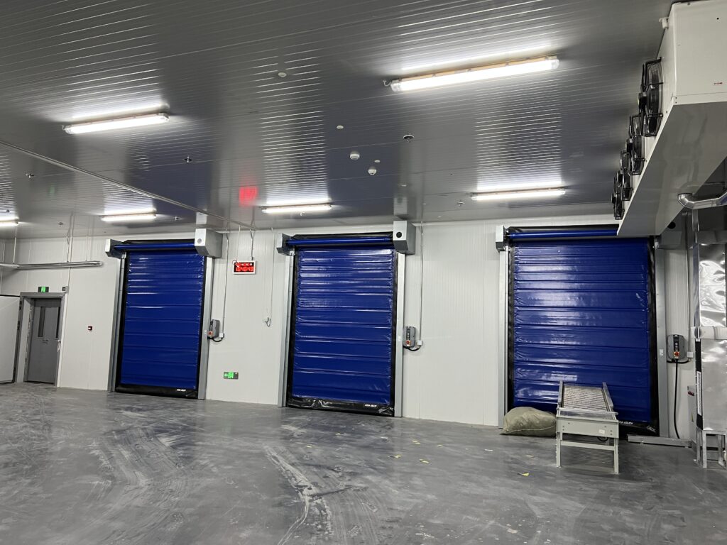 Roll Up Freezer Doors