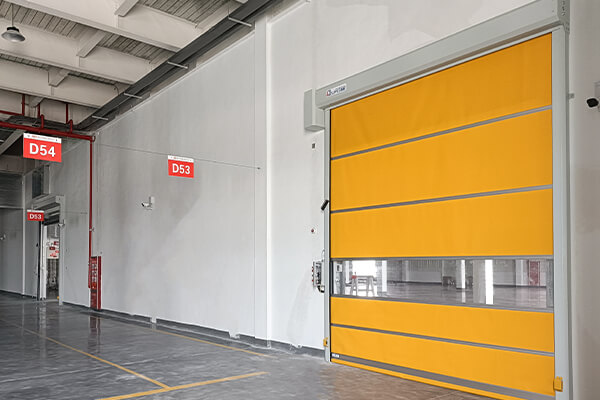 high speed coiling door