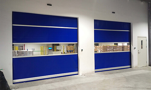 production line speed doors