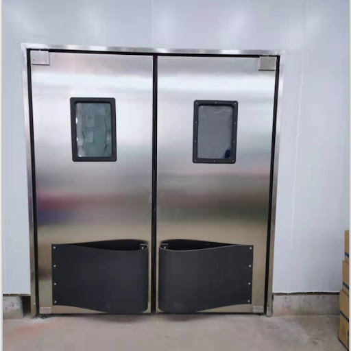 stainless steel door