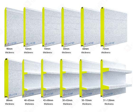 industrial sectional door panel