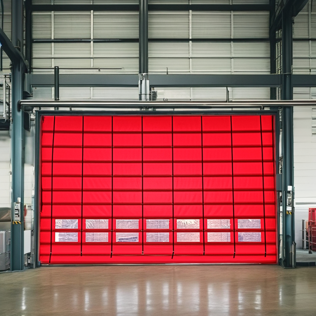 high speed fold up door