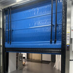 puerta plegable de alta velocidad