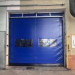 puertas interiores de lona de alta velocidad