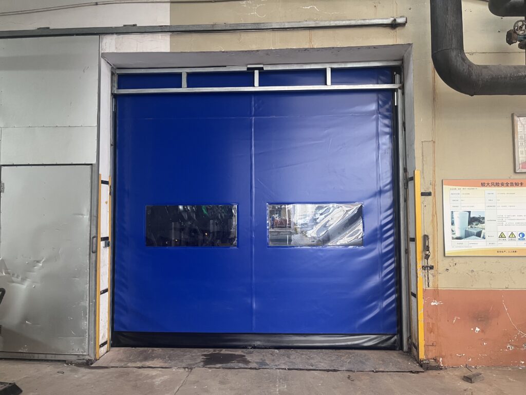 interior high speed fabric doors