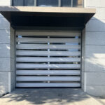Transparent spiral door