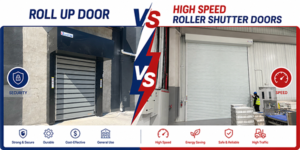 Porta avvolgibile vs Porte a rullo ad alta velocità