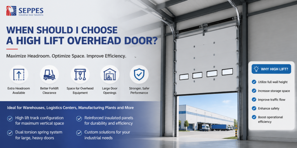 When Should I Choose a High Lift Overhead Door