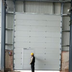 il portone da garage con porta pedonale