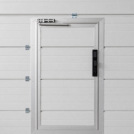 il portone da garage con porta pedonale