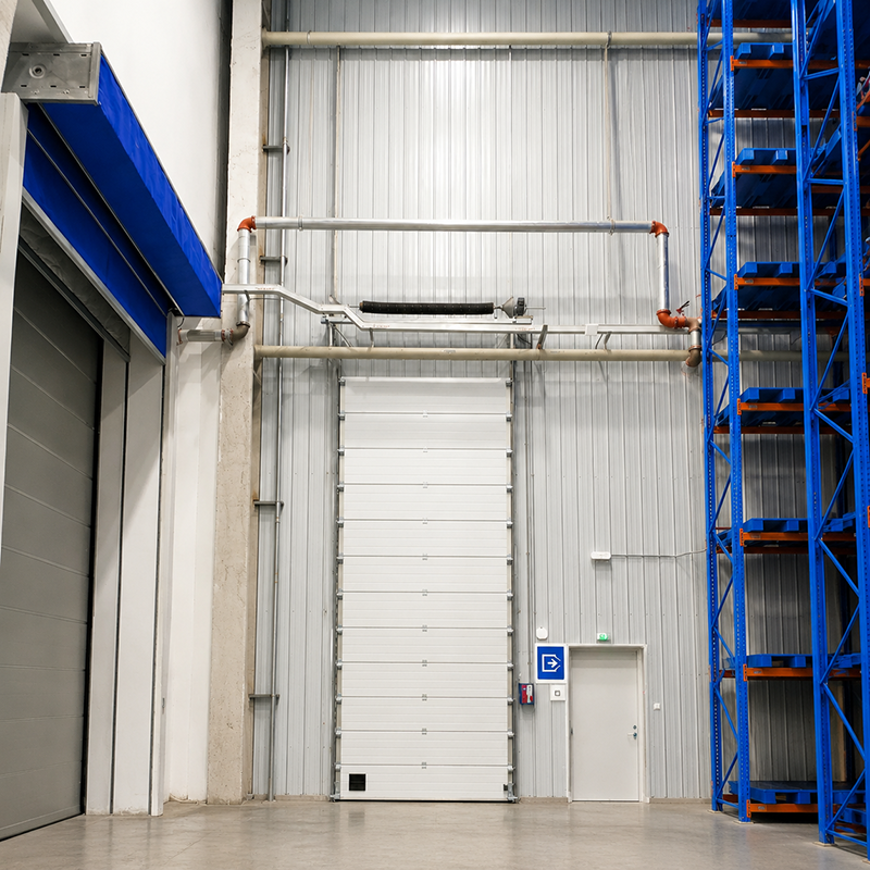 vertical lift overhead door