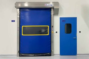 Puerta rápida de cremallera